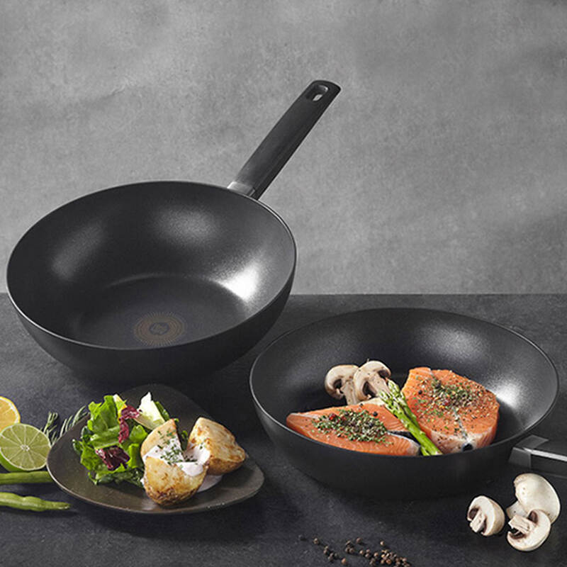 Chảo Nhôm Sâu Lòng Chống Dính Hard&Light Black 28Cm (Có Thể Sử Dụng Bếp Từ) - Màu Đen - Locknlock - LHL5285-IH, , large image number null